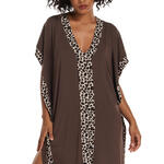 Caftan de plage mi-long Veracruz