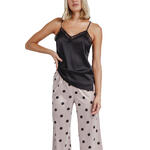 ADMAS FEMME - Ref.60139AD - Pyjama tenue pantalon palazzo caraco Elegant Dots