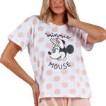 ADMAS FEMME - Ref.60523AD - Pyjama short t-shirt Minnie Dots Disney Admas
