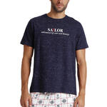 ADMAS HOMME - Ref.60269AD - Pyjama short t-shirt Sailor Admas