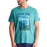 ADMAS HOMME - Ref.60287AD - Pyjama short t-shirt Landscape Admas