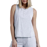 ADMAS FEMME - Ref.60169AD - Pyjama short débardeur Romantic Grey Admas