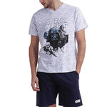 ADMAS HOMME - Ref.60670AD - Pyjama short t-shirt Imperio Star Wars Admas
