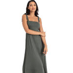 LASCANA - Ref.DR47110 - Robe estivale mi-longue Olive Lascana