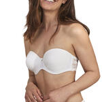 SELMARK - Ref.21016SEI - Soutien-gorge bandeau armaturé préformé Alicia Mariage