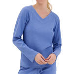 LISCA - Ref.63461LI - Haut pyjama top col V manches longues Lucky Lisca Cheek