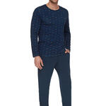 LISCA MEN - Ref.35026LI - Pyjama pantalon top manches longues Poseidon Lisca Men