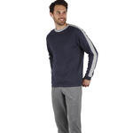 ADMAS HOMME - Ref.56540AD - Pyjama tenue pantalon et haut manches longues Solid