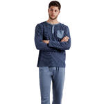 ADMAS HOMME - Ref.60916AD - Pyjama tenue pantalon et haut Azure A Antonio Miro