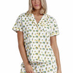ADMAS FEMME - Ref.60164AD - Pyjama short chemise Hanging Out Admas