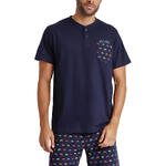 ADMAS HOMME - Ref.60276AD - Pyjama tenue short polo Bike Sprint Admas