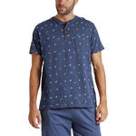 ADMAS HOMME - Ref.60262AD - Pyjama tenue d'intérieur short polo Origami Admas