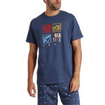 ADMAS HOMME - Ref.60263AD - Pyjama tenue d'intérieur short t-shirt Origami Admas