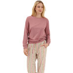 LISCA - Ref.23402LI - Pyjama tenue pantalon resserré top manches longues Maxine