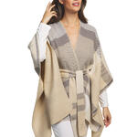 Poncho à ceinture Complementos Romantica