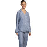 SELMARK - Ref.P7376SE - Pyjama pantalon chemise manches longues Corbatera