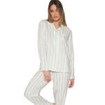 ADMAS FEMME - Ref.54106ADV - Tenue d'intérieur pantalon chemise Classic Stripes