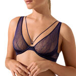 LISCA - Ref.10359LI - Soutien-gorge armaturé plongeant Nightscape Lisca