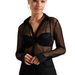 LISCA - Ref.84388LI - Chemise transparente manches longues Nightscape Lisca