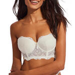 SELMARK - Ref.31140SEI - Soutien-gorge bustier balconnet Matilda mariage Selmark