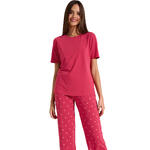 LISCA - Ref.63470LI - Pyjama pantalon t-shirt True Love Lisca Cheek