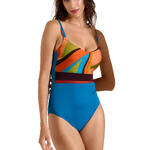 Maillot de bain une pièce shapewear armaturé multipositions Viviero