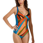 Maillot de bain une pièce shapewear préformé sans armatures Viviero