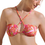 Haut maillot de bain bandeau multipositions sans armatures Kavala