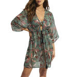 Tunique de plage manches trois-quarts Jamaica