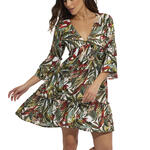 Robe de plage manches trois-quarts Galapagos