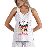 ADMAS FEMME - Ref.55977AD - Pyjama short débardeur M&M Love Disney Admas