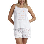 ADMAS FEMME - Ref.62034AD - Pyjama tenue short débardeur Always Love You