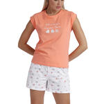 ADMAS FEMME - Ref.62032AD - Pyjama tenue short t-shirt Always Love You