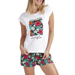 ADMAS FEMME - Ref.62073AD - Pyjama short t-shirt Welcome To The Jungle Admas
