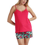 ADMAS FEMME - Ref.62075AD - Pyjama short caraco Welcome To The Jungle Admas