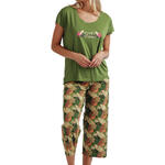 ADMAS FEMME - Ref.62570AD - Pyjama tenue pantalon palazzo t-shirt Apres Sleep