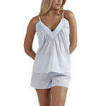 ADMAS FEMME - Ref.62577AD - Pyjama short caraco Classic Plumetti Admas