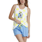 ADMAS FEMME - Ref.62279AD - Pyjama short débardeur Polka Dots Disney Admas