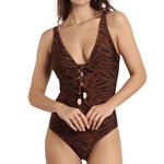 ADMAS FEMME - Ref.11419AD - Maillot de bain une pièce préformé Savage Me Admas