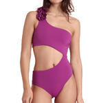 ADMAS FEMME - Ref.11434AD - Maillot 1 pièce asymétrique préformé Beach Style