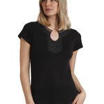 T-shirt manches courtes Guipur Admas