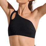 Haut maillot de bain brassière asymétrique sans armatures Normandie