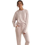 Tenue détente et intérieur pyjama pantalon sweat capuche BASIC P82