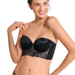 Soutien-gorge bustier balconnet préformé EMINENCE