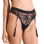 Brésilien échancré taille haute jarretelles amovibles EMINENCE