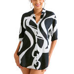 LISCA - Ref.49574LI - Chemise estivale manches courtes Honolulu Lisca