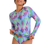LISCA - Ref.49571LI - Haut maillot bain t-shirt de plage JERSEY Lisca Cheek