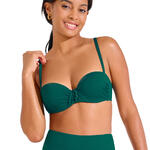 Haut maillot de bain bandeau balconnet préformé PALMA