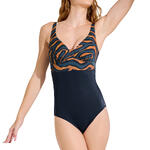 Maillot de bain une pièce préformé sans armatures amincissant TANZANIA