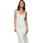 SELMARK - Ref.31265SEI - Nuisette longue satinée AGATHA MARIAGE Selmark